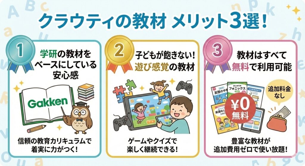 クラウティメリット